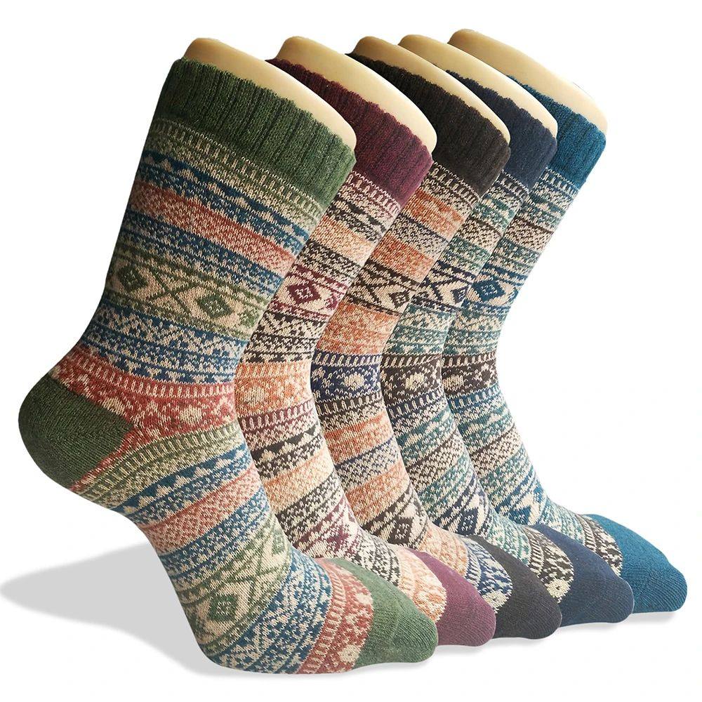 5/10/20 Pairs Ethnic Style Pattern Women Men Boys Girls Unis