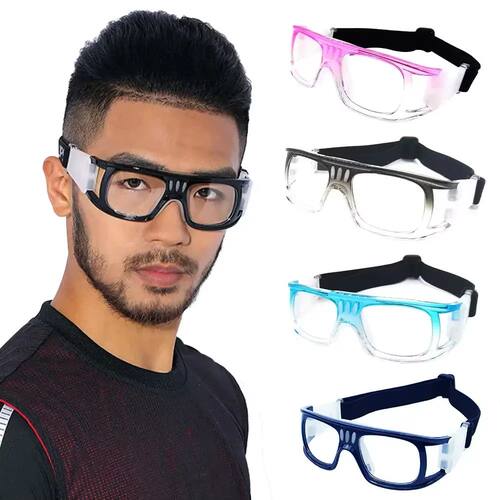 Men Windproof Football Eyeglasses Outdoor Sports Glasses Soc
