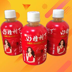 冠芳山楂树下饮料网红山楂汁饮品