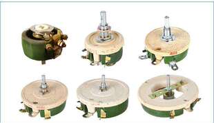 供应高频高周波机配件 圆盘可调电阻50W5Ω线绕瓷介过流电阻i.