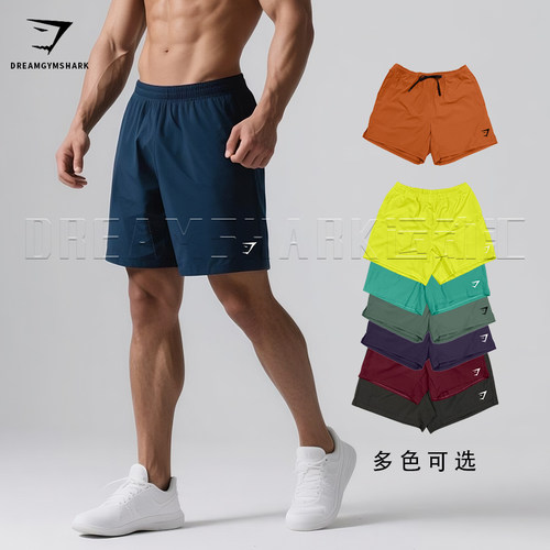GYM鲨鱼ARRIVAL SHORTS男子速干短裤运动综合训练深蹲健身裤