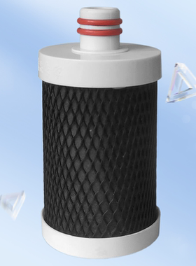 德克史帝夫阻垢滤芯ST901通用过滤水垢水碱16mm插口阻垢碳棒滤芯