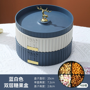 结婚水果盘家用客厅茶几糖果盒结婚红色喜糖盘子乔迁 现货202新款