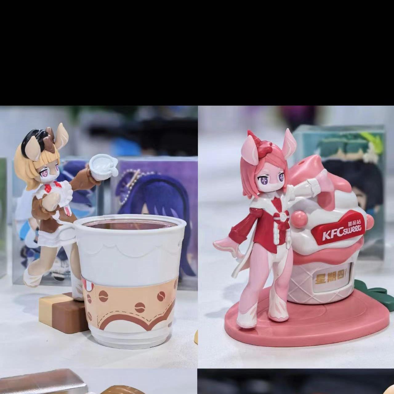 正品2024肯德基联名原神周边 肯德基原神美露莘吧唧拍立得玩具