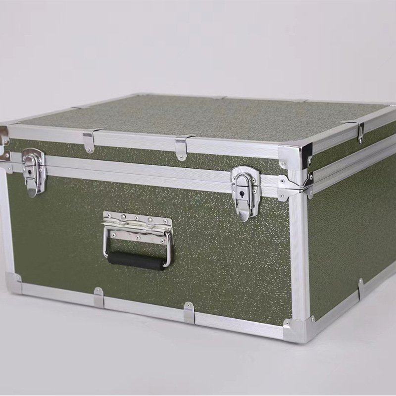 军绿色物资器材箱铝合金航空箱仪器仪表工具箱设备运输铝箱手提,五金/工具,五金工具箱/五金收纳箱,淘宝优惠券,粉丝福利购,淘宝优惠卷