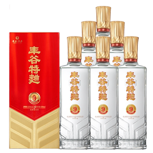 【焕新升级】52度丰谷特曲9浓香型四川纯粮白酒500ml*6 瓶整箱装