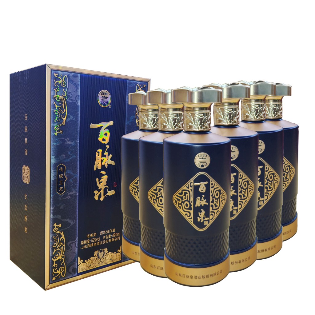 山东济南特产 百脉泉清照52度生态原浆 清照酒 浓香酒特价包邮