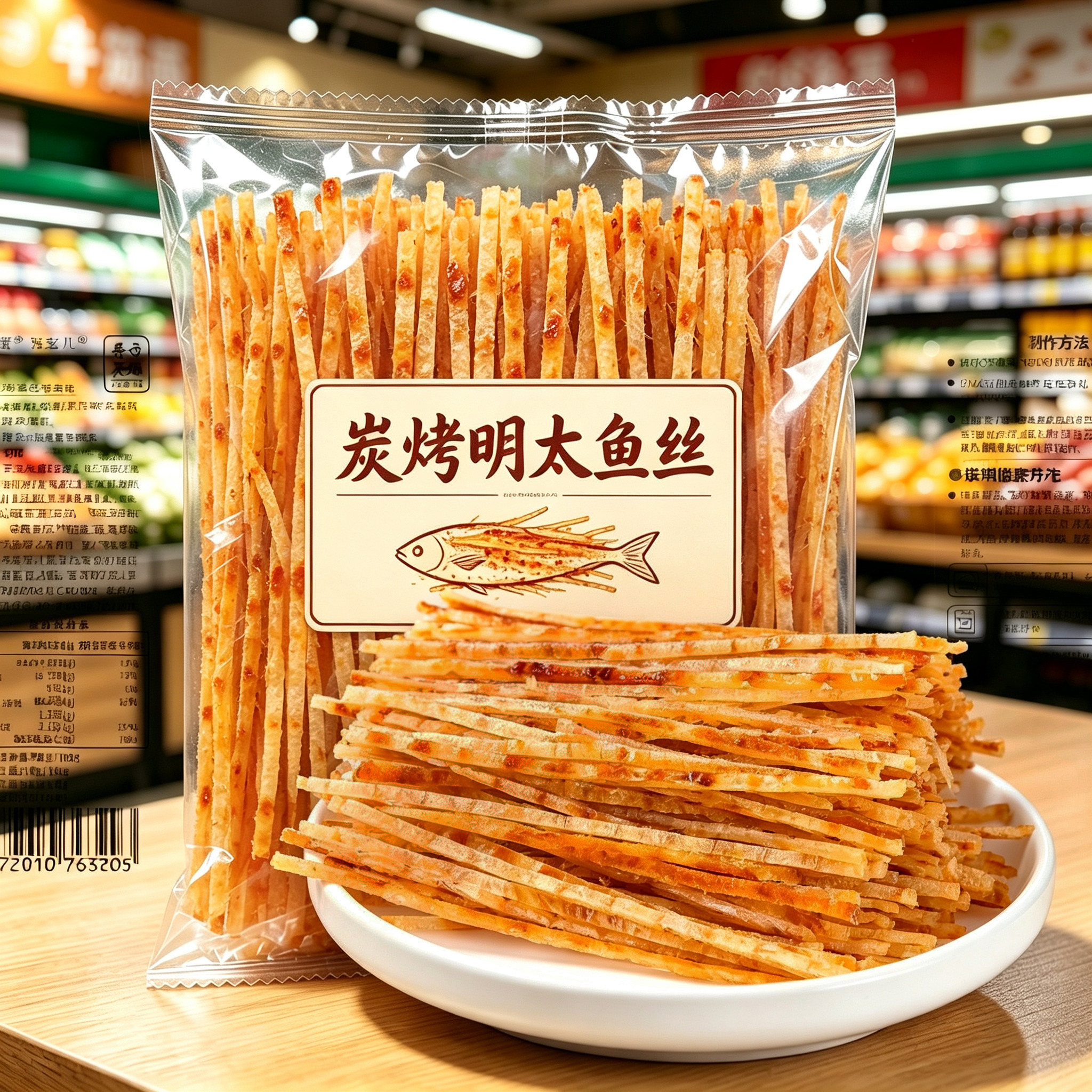 农科院力荐！烟青特产明太鱼丝