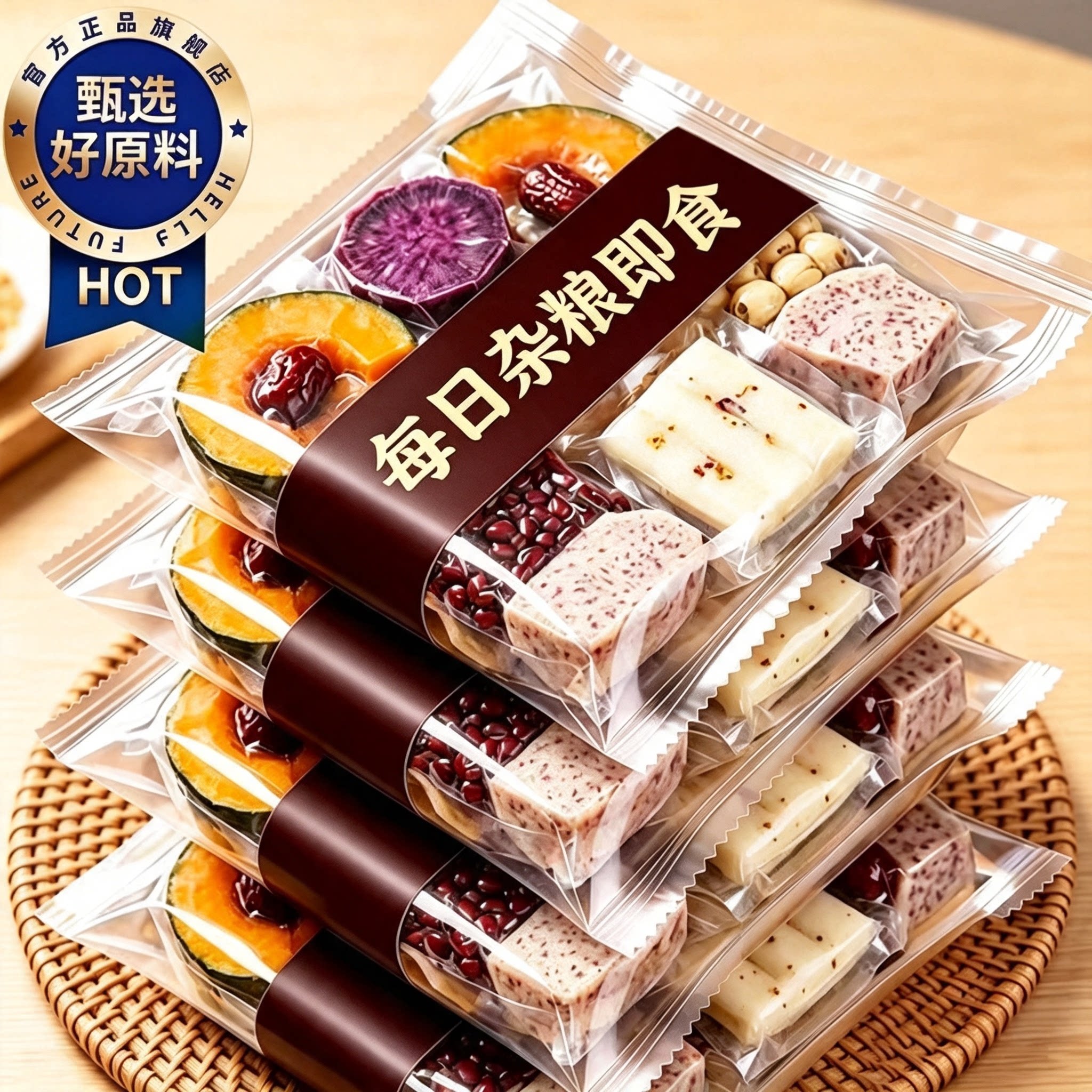 央妈力荐【高饱腹】每日鲜蒸粗粮