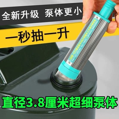 德国进口日本进口电动抽油泵12V24V加油神器柴油油抽子吸油泵油枪