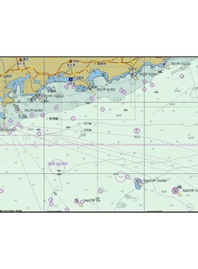 中国电子海图软件 可以选择任意一处海域 有水深什么的