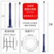 太阳能分体杆路灯庭院灯杆跨境分节拼接分体式 监控杆现货节能