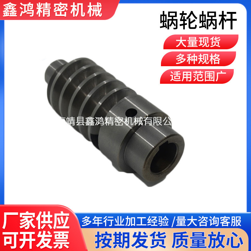 厂家 供应 蜗轮精密蜗杆 工业减速机蜗轮传动蜗杆