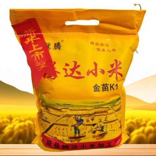 河北邢台 威县小米 2025年新米金苗小米 金苗k1 黄小米 农家自种