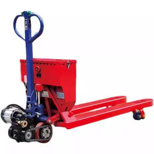 步行式 电动叉车5吨10吨液压搬运车托盘车小金刚叉车地牛铲车