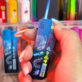 Ветрозащитная ультратонкая зажигалка, градиент, делается под заказ, оптовые продажи