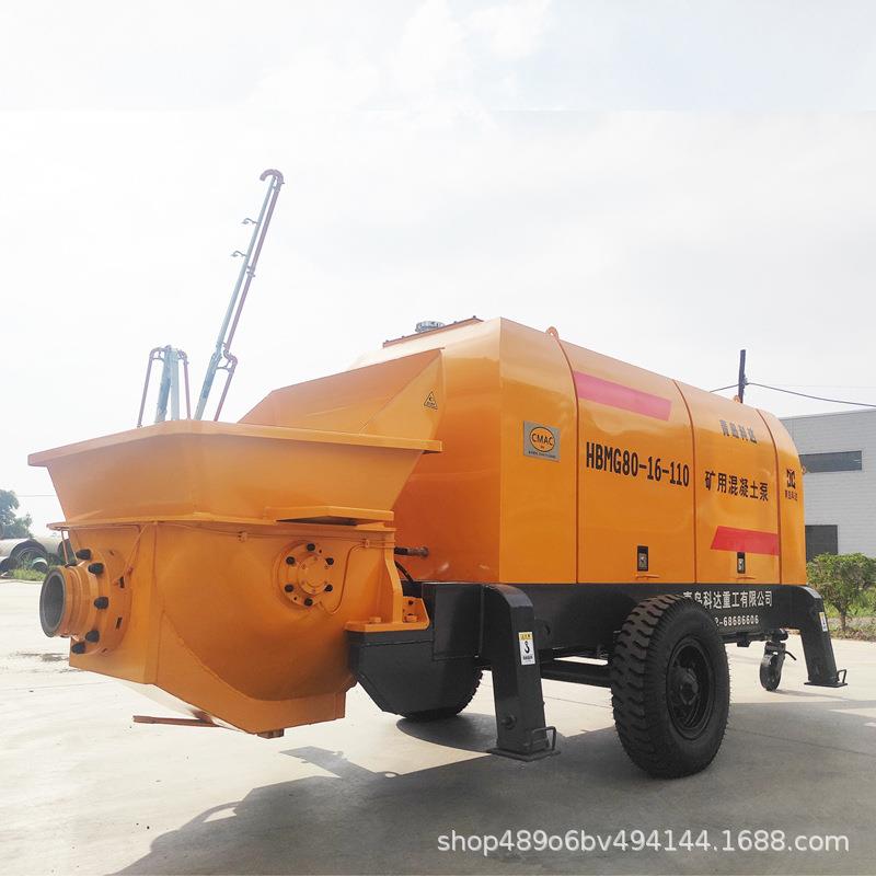 煤矿用混凝土输送泵防爆混凝土泵地泵厂家