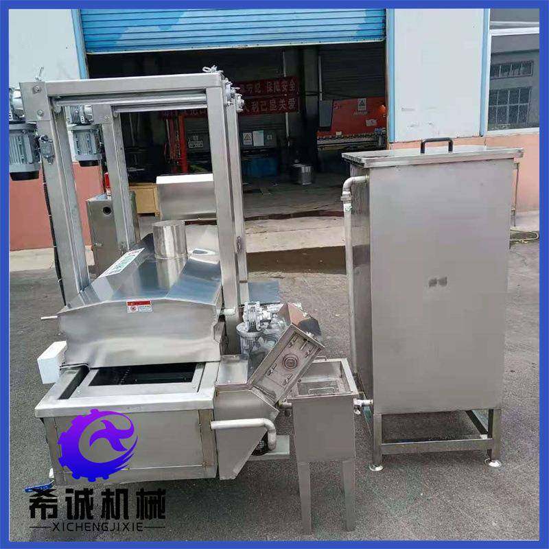 连续式煎饼果子薄脆油炸机希诚油果子油炸线全自动油条油炸机,清洗/食品/商业设备,其他食品加工设备,淘宝优惠券,粉丝福利购,淘宝优惠卷