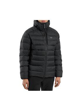 Arcteryx始祖鸟 THORIUM Hoody 750蓬鹅绒纯色连帽户外保暖羽绒服