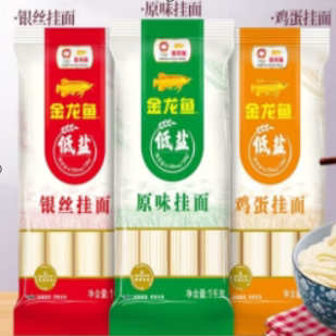 金龙鱼低盐系列挂面1kg