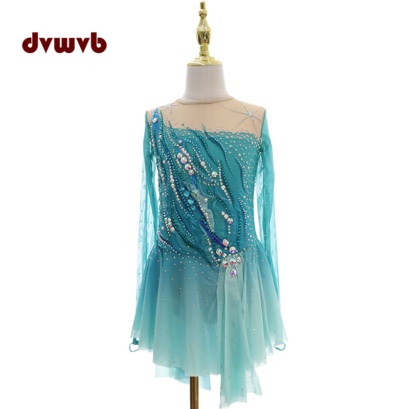 dvwvb滑冰服花滑表演服