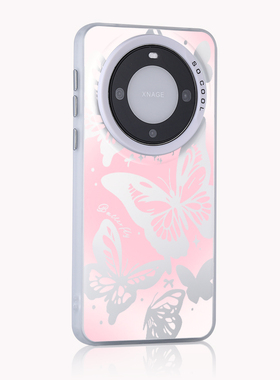 适用于华为mate60pro复古蝴蝶手机壳mate30/40/50E中国风nova8/9/10/11/12pro防摔保护套荣耀80/90/100pro女