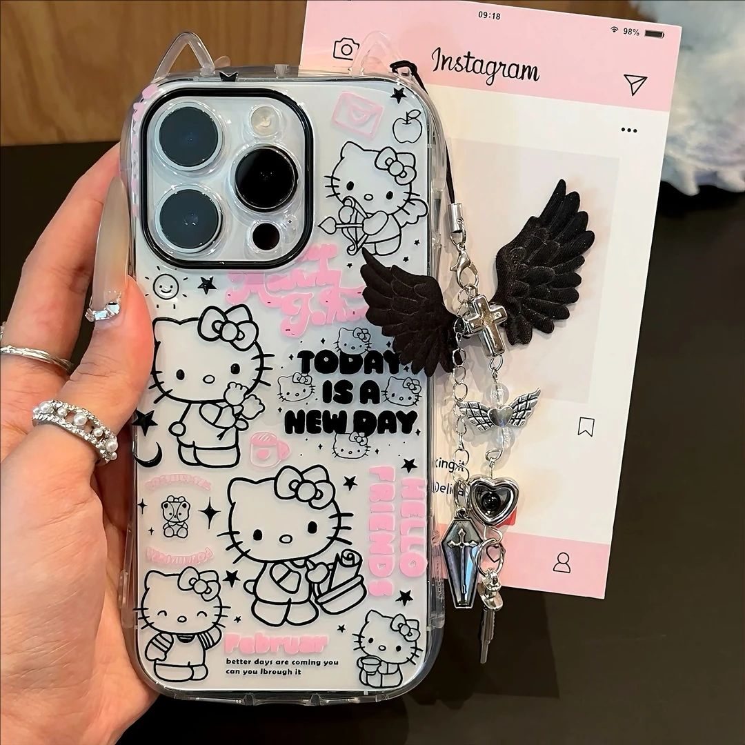 创意猫耳凯蒂猫手机壳