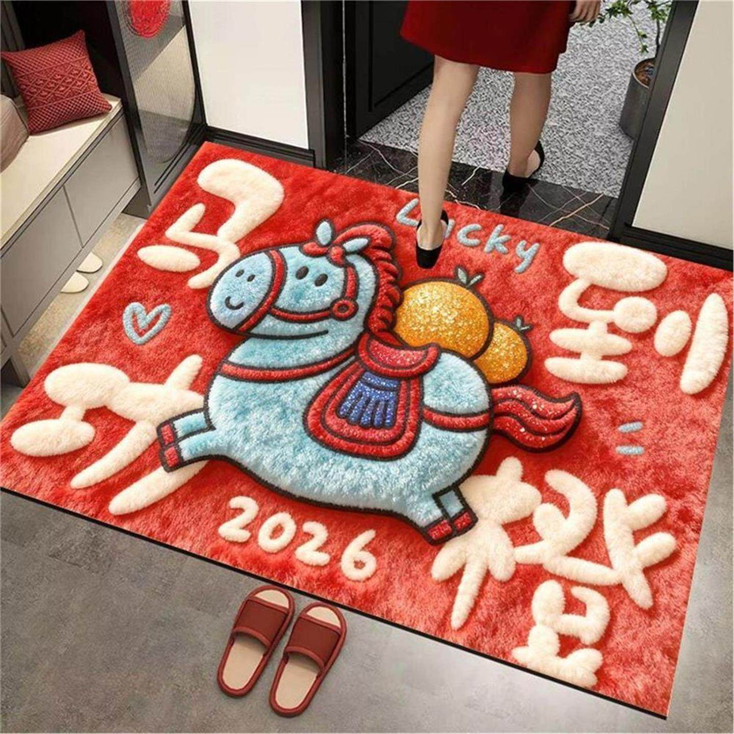 入户门马年地垫垫硅藻泥软垫可裁剪玄关防滑门垫吸水速干门口地垫,居家布艺,入户地垫,淘宝优惠券,粉丝福利购,淘宝优惠卷