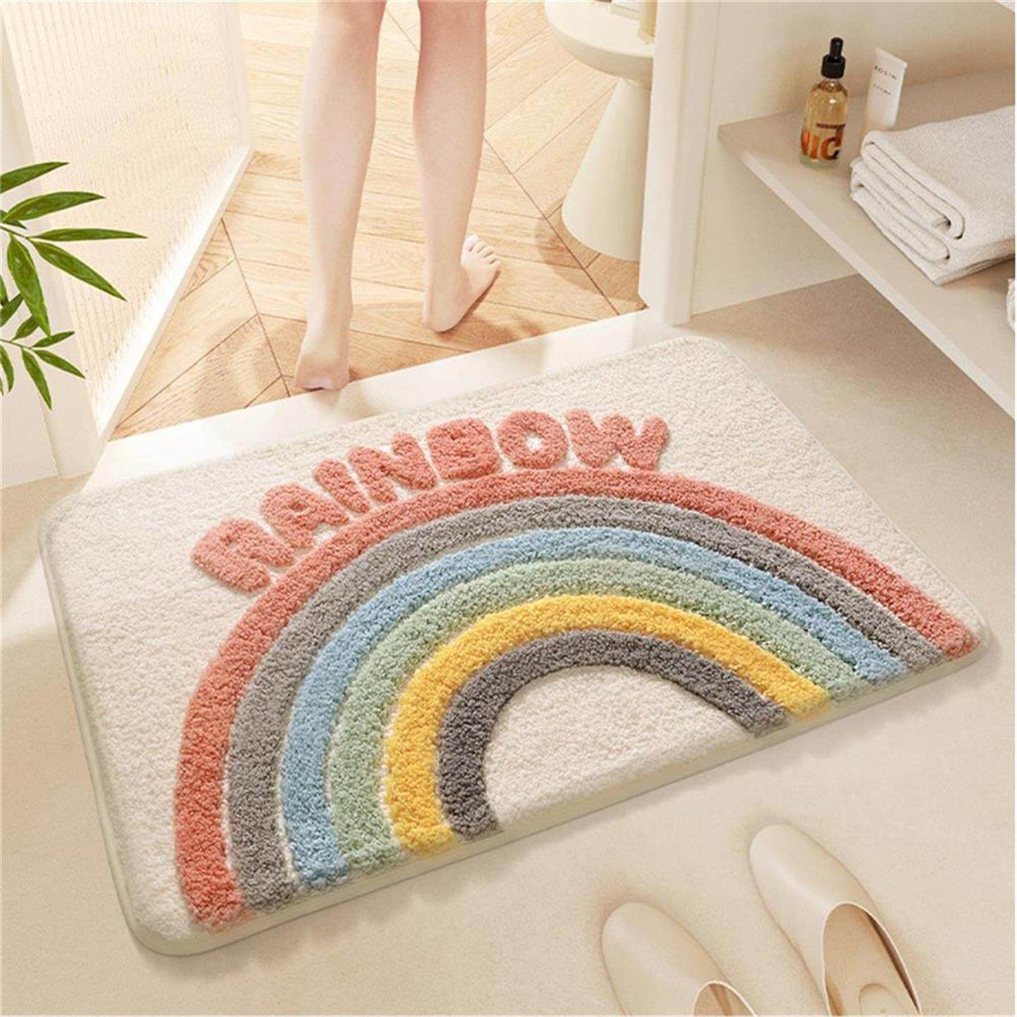 家用卫生间地垫卧室门口脚垫地毯门垫厕所进门可爱浴室吸水防滑垫,居家布艺,家用脚垫,淘宝优惠券,粉丝福利购,淘宝优惠卷
