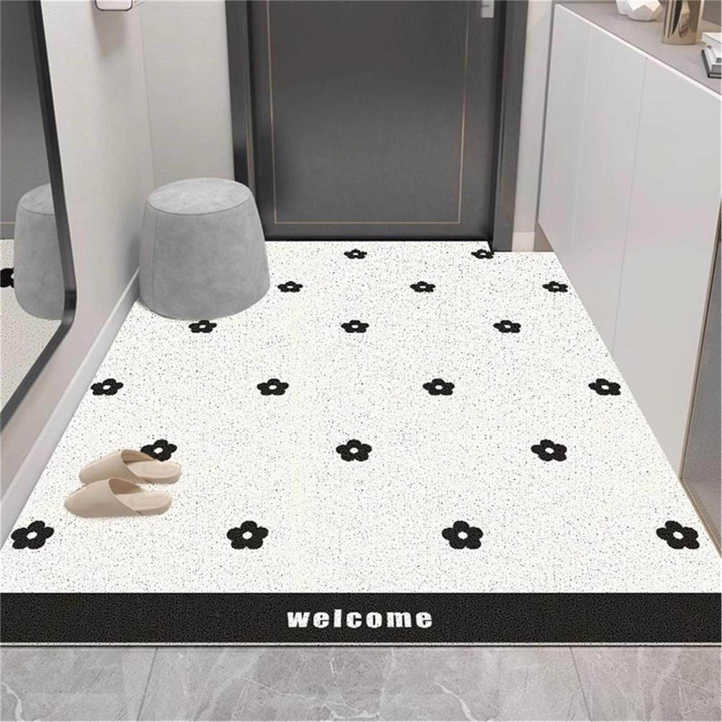 现代轻奢入户门地垫进门刮泥蹭土耐脏耐磨脚垫可裁剪防滑丝圈地垫,居家布艺,入户地垫,淘宝优惠券,粉丝福利购,淘宝优惠卷