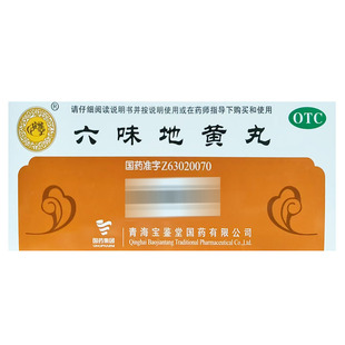 宝鉴堂 六味地黄丸 9g*10丸/盒