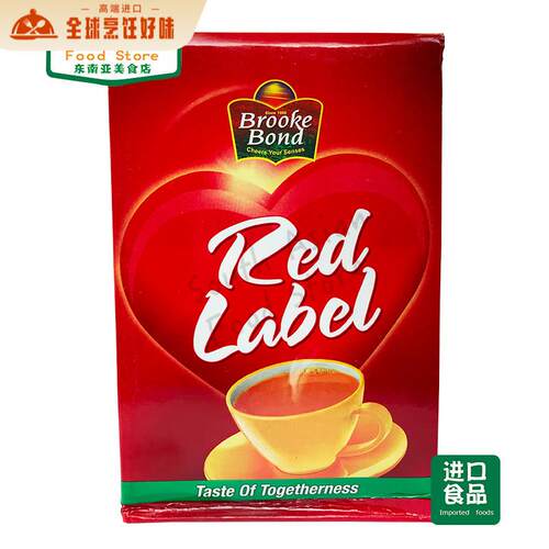 Indian food布鲁克邦德红茶 Black tea 红标茶 Red Label Tea红茶