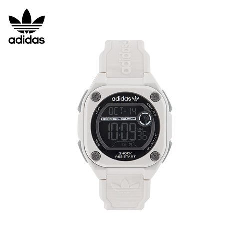 adidas户外探险防水手表