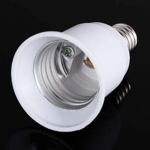 5pcs E14 to E27 Base Screw Light Lamp Bulb Holder Adapter