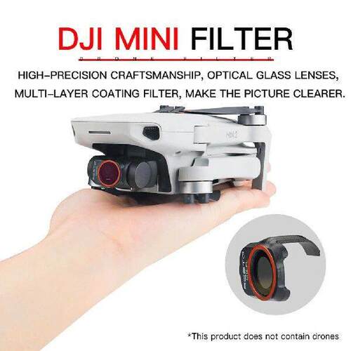 1/4/6pcs Lens Filters Glass Action Drone Accessories for