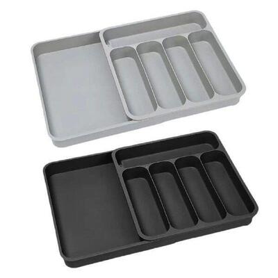 Cutlery Tray Silverware Organizer Kitchen Flatware