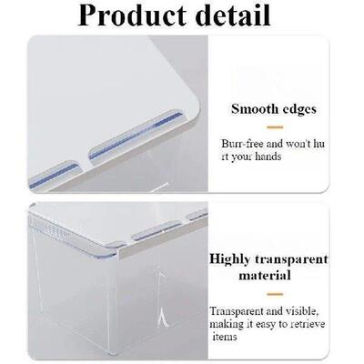 Drawer-Type Storage Box Large Capacity Punch Free Self