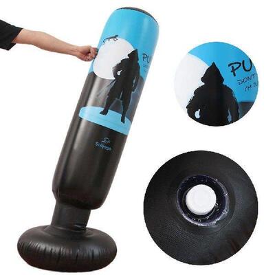 Inflatable Punching Bag Freestanding Boxing Bag with