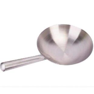 thick Big pot ladle Stainless steel chef Cooking wok large
