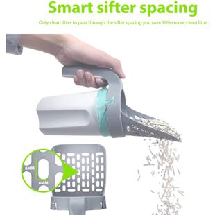 cleaning Litte Litter Self Scoop Kitty Box Shovel Cat