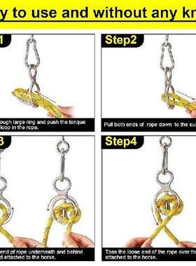 【Flash-Deal!】2 Sets Horse Tie Ring, Horse Tack And