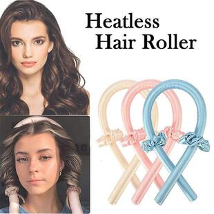 Rod Curling Heatless Make Curls Headband Hair Woman