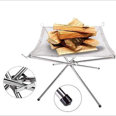 DW-Portable Outdoor Fire Pit Upgraded Camping Fire Pit