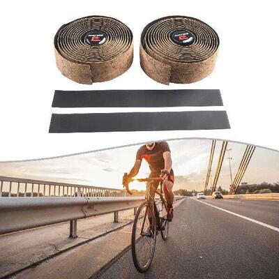 Sawdust Grain Tape for Road Bikes, Tan Brown Handlebar