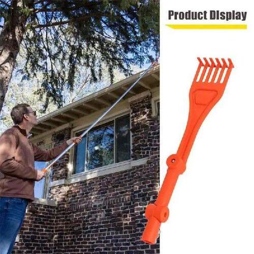 Gutter Cleaning Rake From The Ground Home Gutter Tool