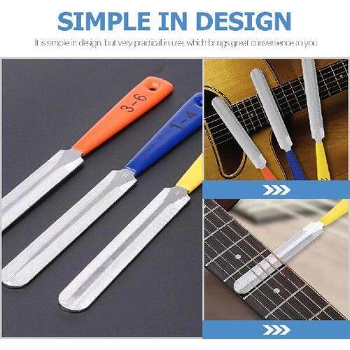 Fingerboard File Guitar Repair Kit Nut Scrbe Tool Banjo
