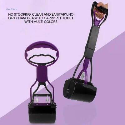 Portable Pet Pooper Scooper Easy Use Waste Scooper Dogs