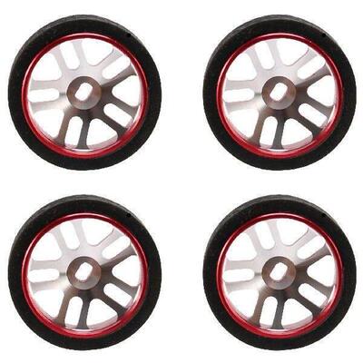 A14M 4Pcs RC Car Tires & Wheels For Wltoys K969 K989 Dgawd