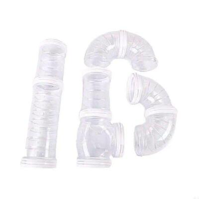 MXLA Hamster Tunnel Tube Toy Rabbits Toy Clear DIY Assemble