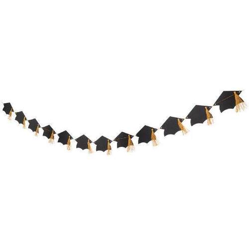 Tassel Doctor Cap Decorations Black Paper Graduation Party